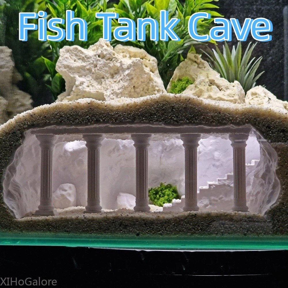Aquarium Fish Unique - مخبأ للأسماك، زينة لحوض السمك، كهف