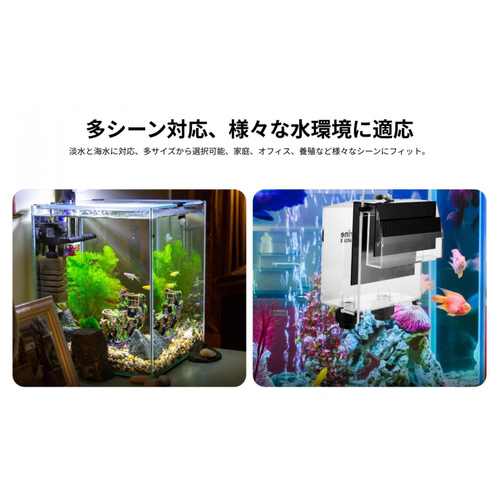 Fish Aquarium Guide - صندوق تصريف أكريليك لمعدات أحواض السمك،