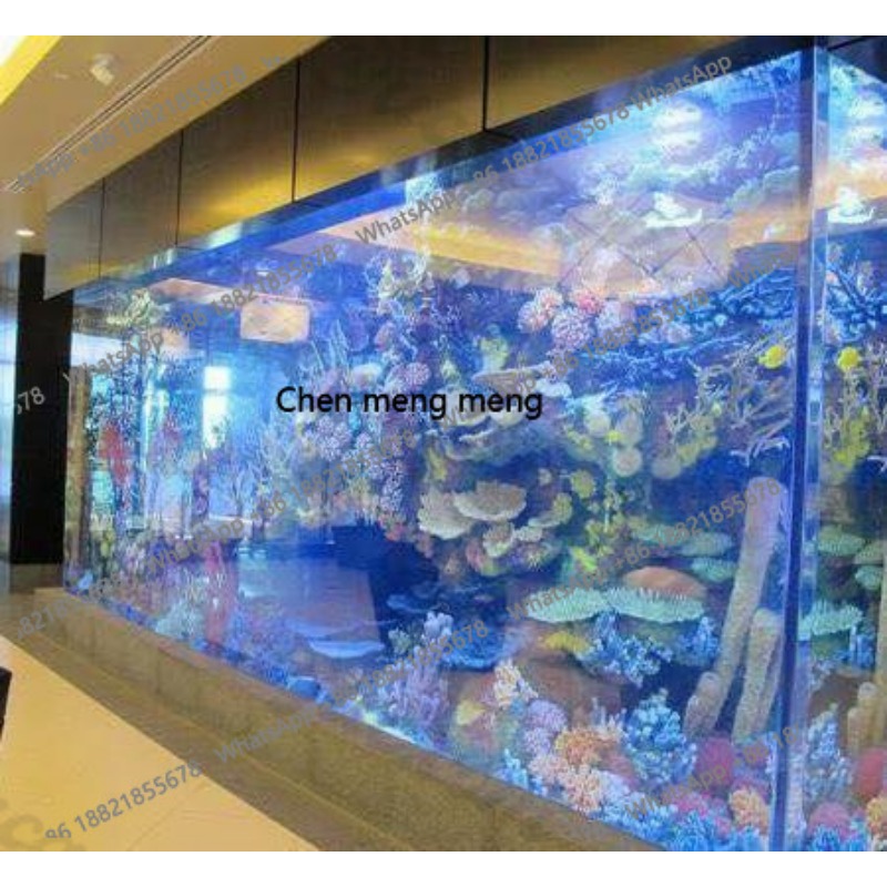 Aquarium Xxl - حوض سمك زجاجي أكريليك كبير فائق