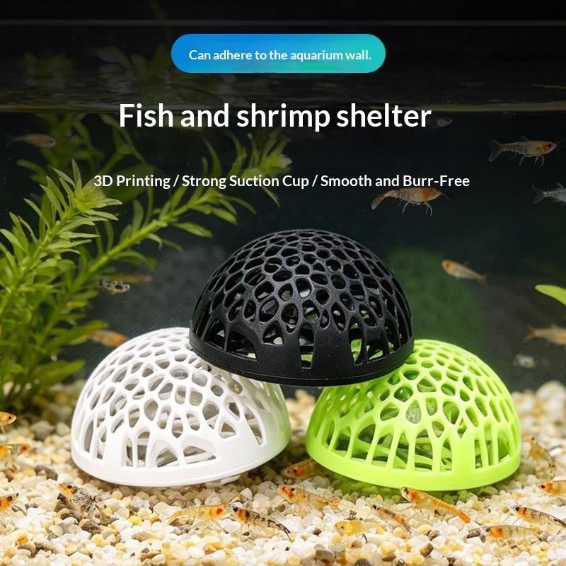 Aquarium Fish Hiding Spot - بيت الروبيان للأحواض المائية، كهف صغير