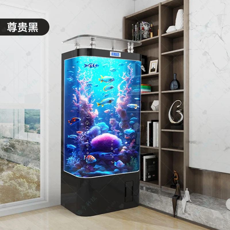 Aquarium Xxl - خزان ذهبي ذكي، غرفة المعيشة، مرشح