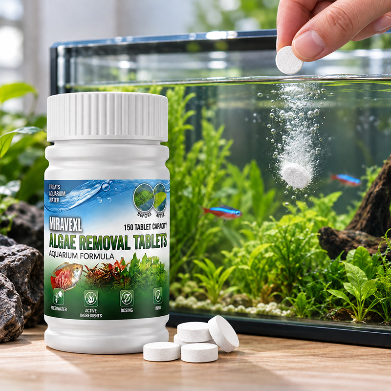 Cleaner Fish Aquarium - ميراڤيكس إل 150 قرصًا لإزالة الطحالب