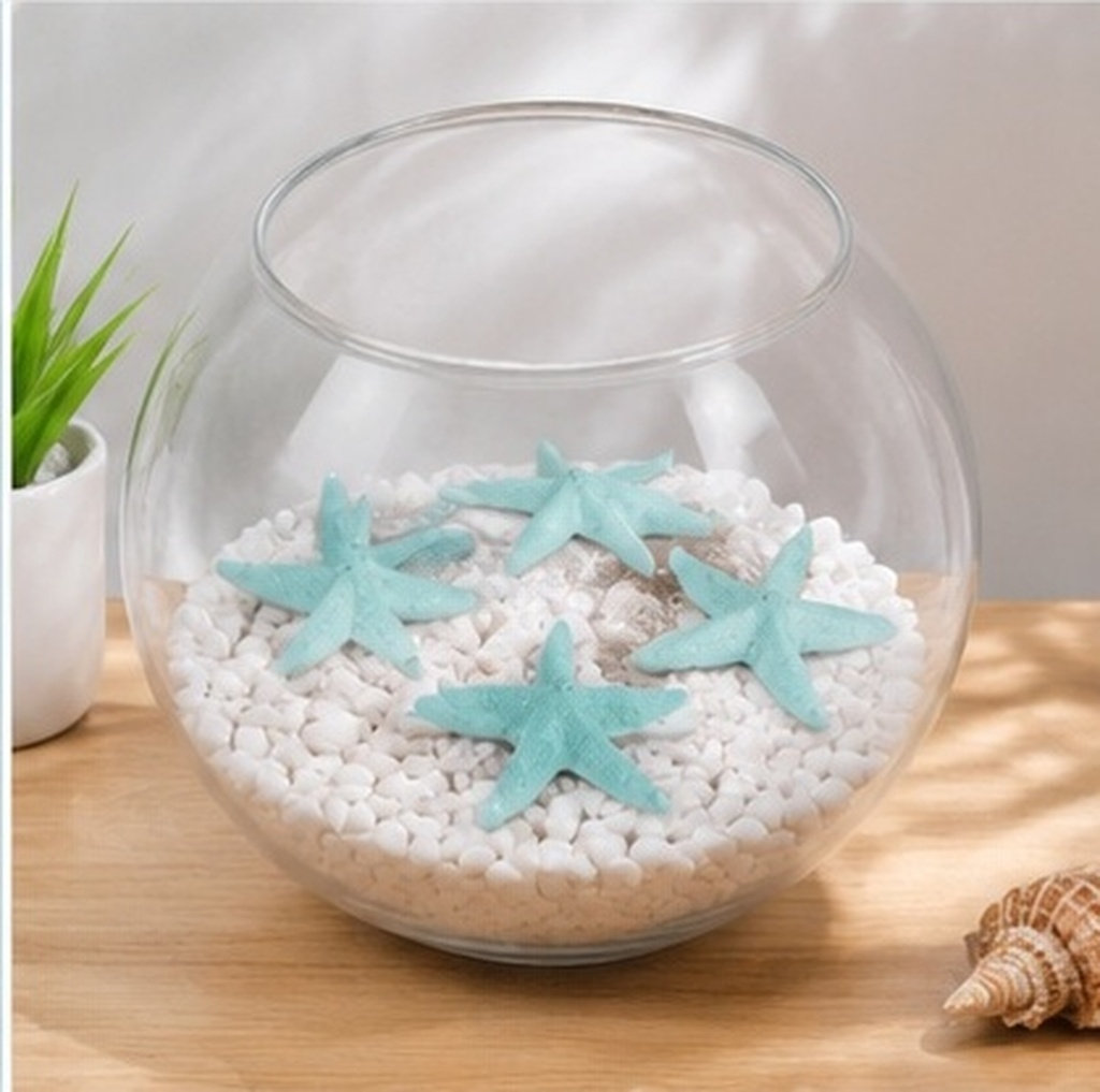 Aquarium Fish Unique - 24 قطعة من نجوم البحر المصنوعة