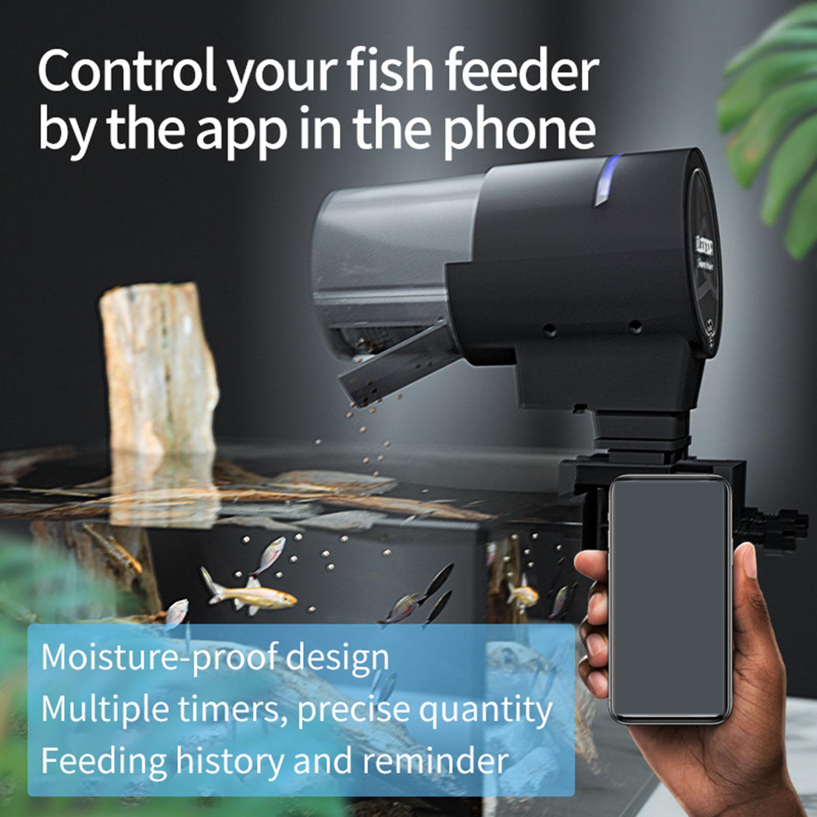 Aquarium Fish Holiday Food - موزع طعام ذكي أوتوماتيكي للأسماك بسعة