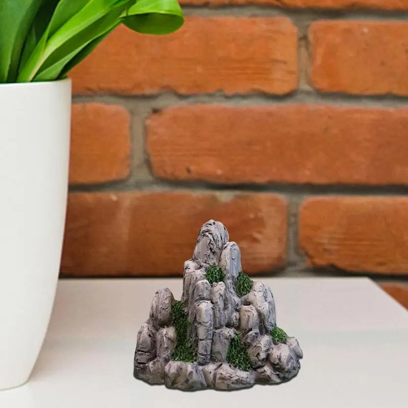 حجر مزيف جبلي صغير ، ألعاب تل  - مراجعة Aquarium Decoration Rock وسعره