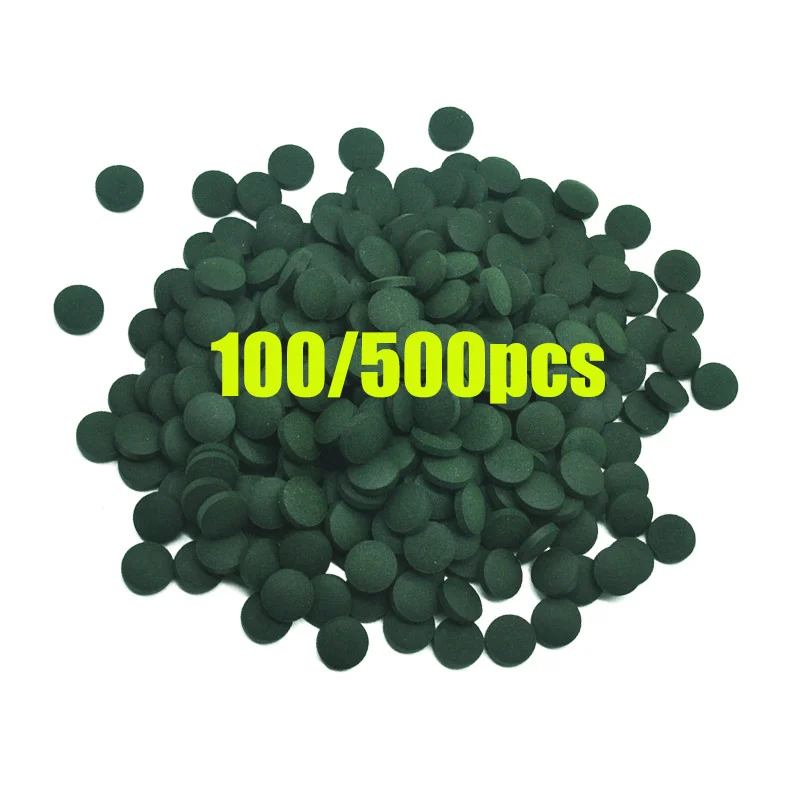 100 قطعة أقراص سبيرولينا عالية - مراجعة Aquarium Fish Holiday Food وسعره