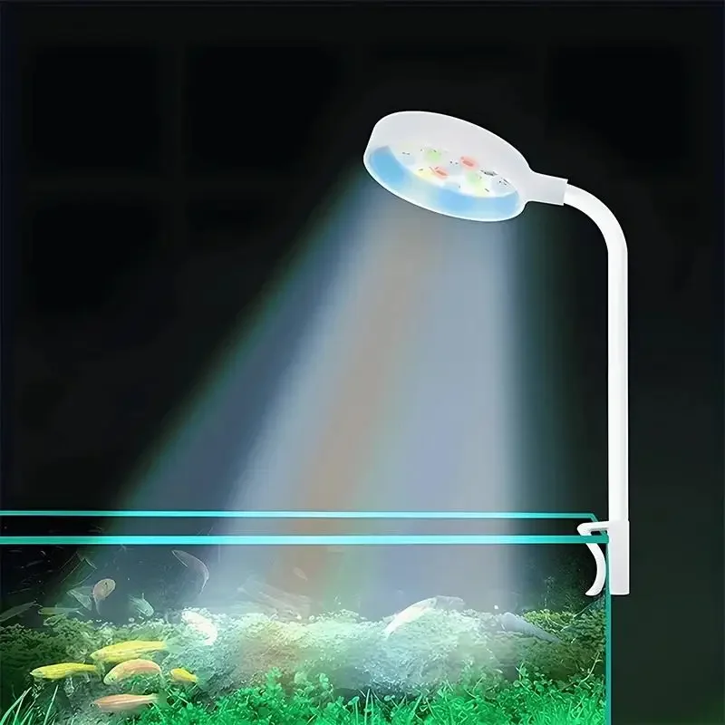 ضوء حوض السمك مع محول بمشبك LE - مراجعة Aquarium Led Light وسعره