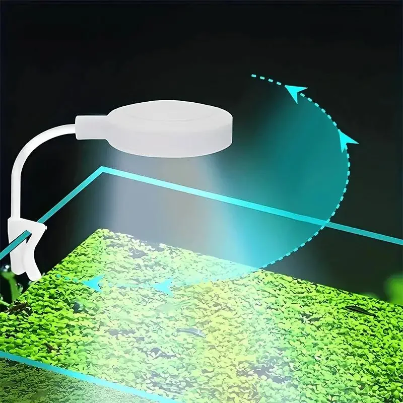 ضوء حوض السمك مع محول بمشبك LE - مراجعة Aquarium Led Light وسعره