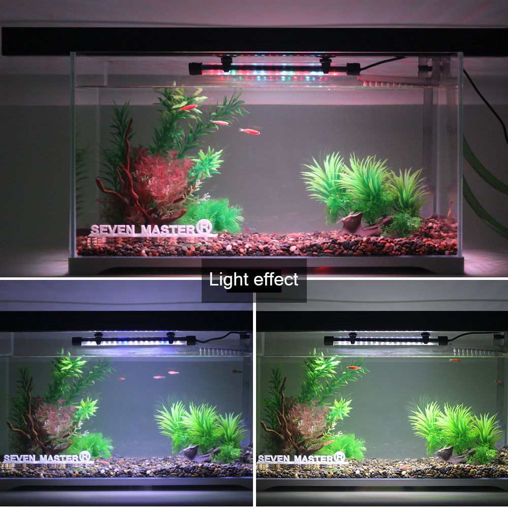 حوض السمك ضوء LED نمو النبات م - مراجعة Aquarium Fish Store وسعره