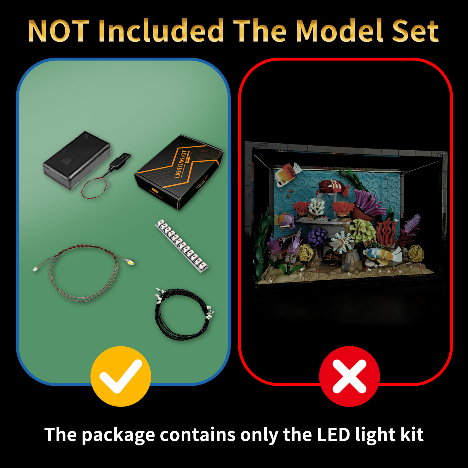 مجموعة إضاءة LED LYBMTWF متواف - مراجعة Aquarium Led Light وسعره