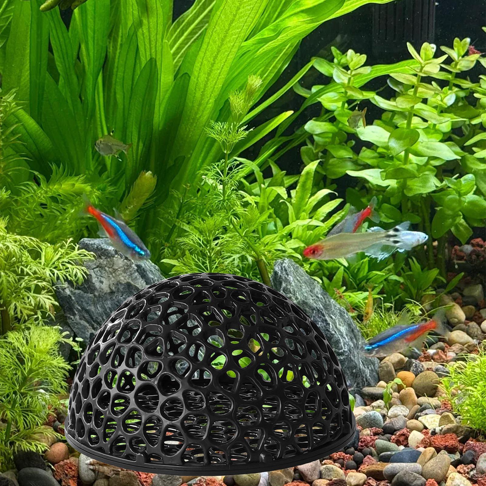 بيت الروبيان للأحواض المائية،  - مراجعة Aquarium Fish Hiding Spot وسعره