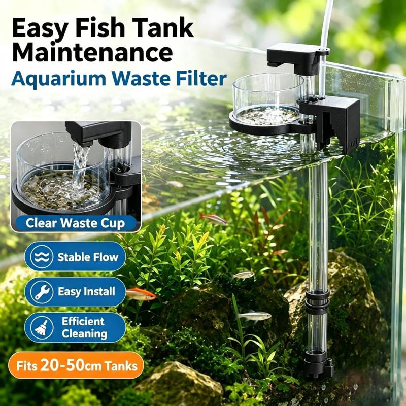 منظف فضلات الأسماك القابل للفص - مراجعة Cleaner Fish Aquarium وسعره