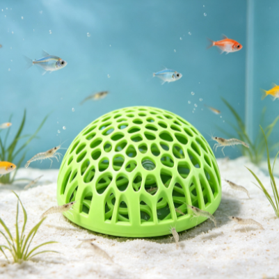 بيت جمبري مسامي، كهف لأسماك ال - مراجعة Aquarium Fish Hiding Spot وسعره