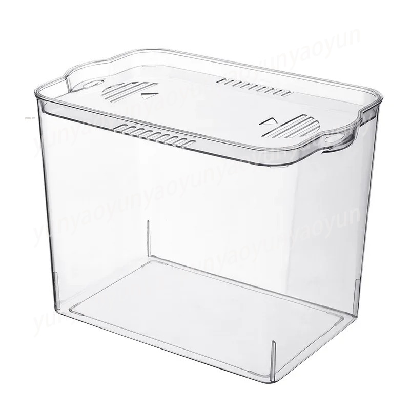 وعاء بلاستيكي شفاف صغير لتربية - مراجعة Aquarium Fish Unique وسعره