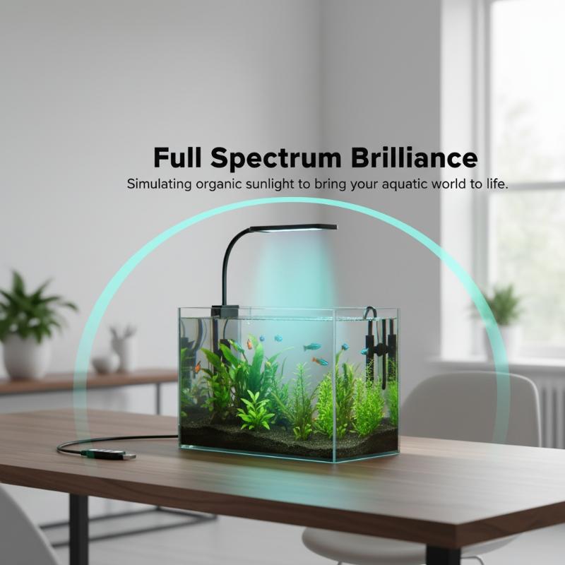 مصباح LED مرن للحوض السمكي بمن - مراجعة Aquarium Led Light وسعره