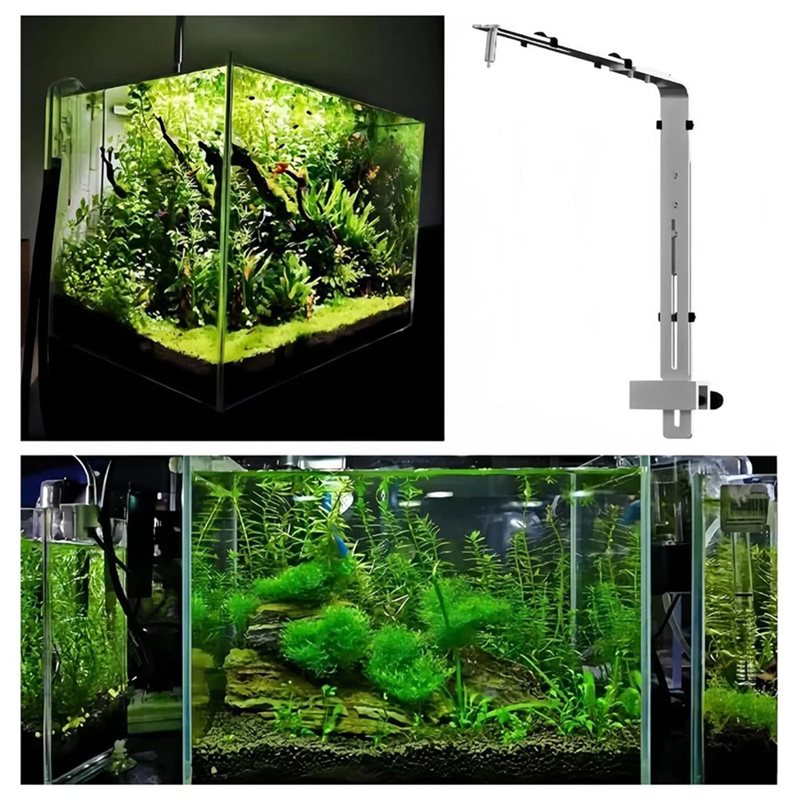 حامل حوض السمك الفاخر FYBL الم - مراجعة Aquarium Led Light وسعره