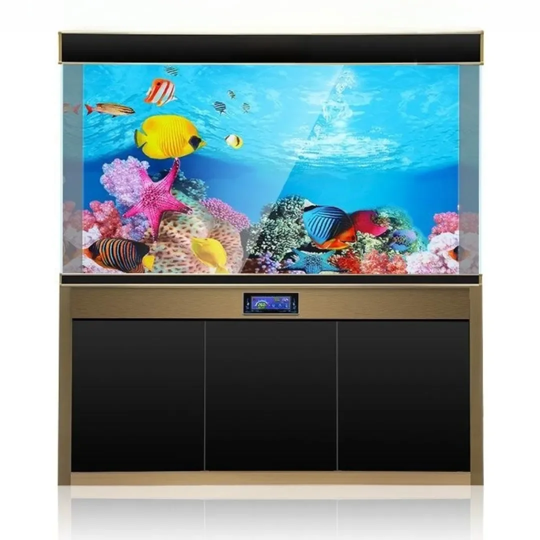 خلفية حوض السمك ثلاثية الأبعاد - مراجعة Aquarium Fish Cichlid وسعره