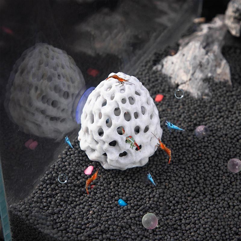 غير النظامية حوض السمك زينة زخ - مراجعة Aquarium Fish Hiding Spot وسعره