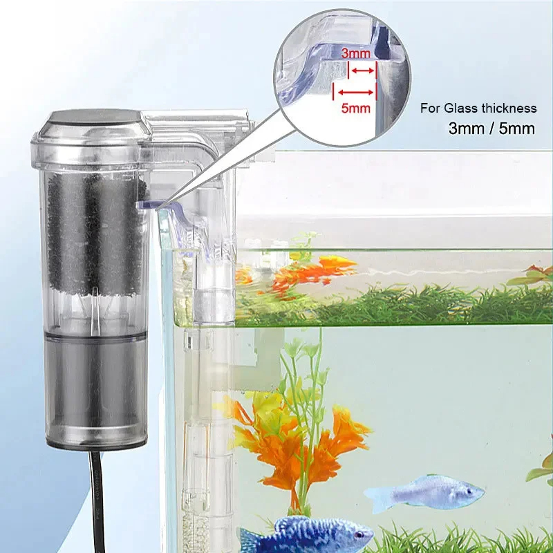 فلتر معلق جديد لخزانات الأسماك - مراجعة Aquarium Fish For Beginners وسعره