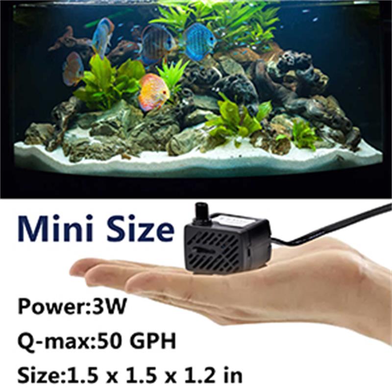 مضخة مياه صغيرة لخزان الأسماك، - مراجعة Cleaner Fish Aquarium وسعره