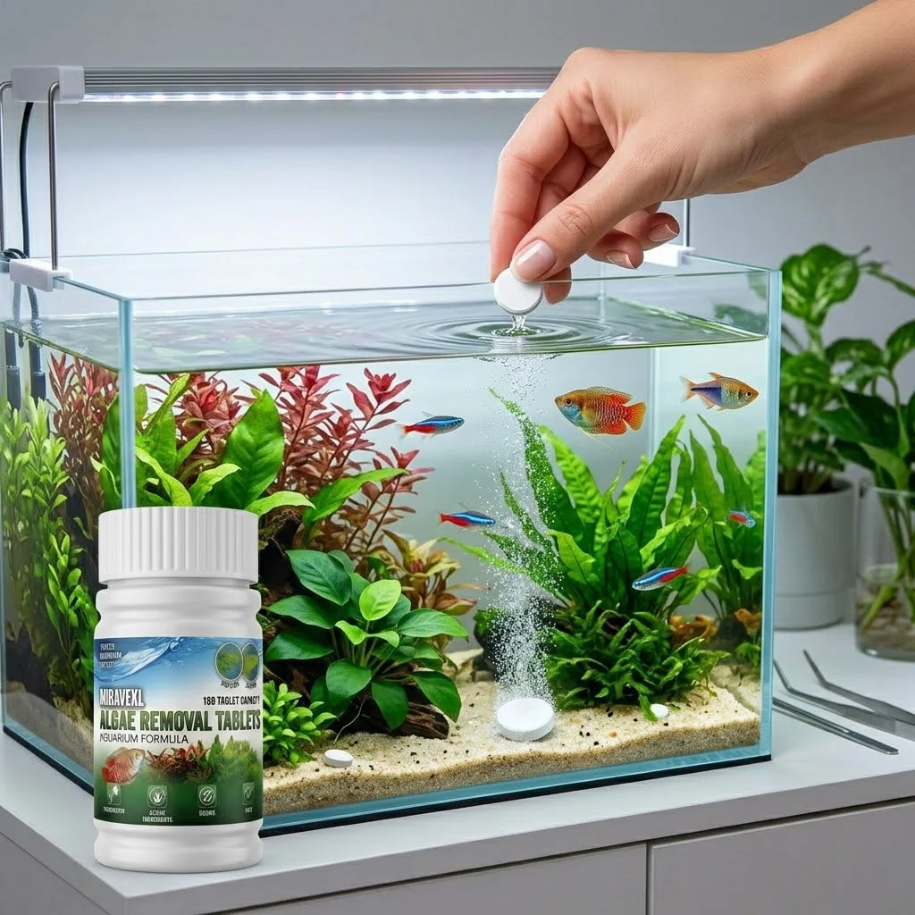 ميراڤيكس إل 150 قرصًا لإزالة ا - مراجعة Cleaner Fish Aquarium وسعره