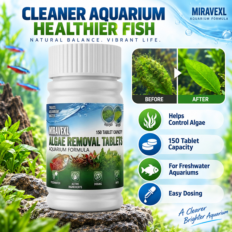 ميراڤيكس إل 150 قرصًا لإزالة ا - مراجعة Cleaner Fish Aquarium وسعره