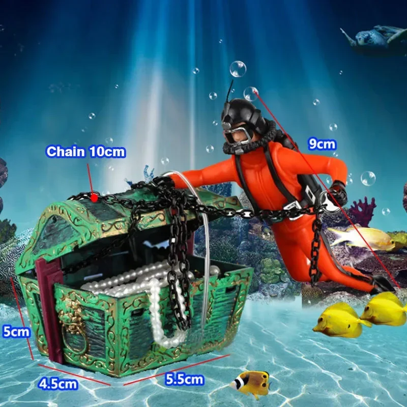 زينة حوض أسماك ، تصميم فريد ،  - مراجعة Aquarium Fish Unique وسعره
