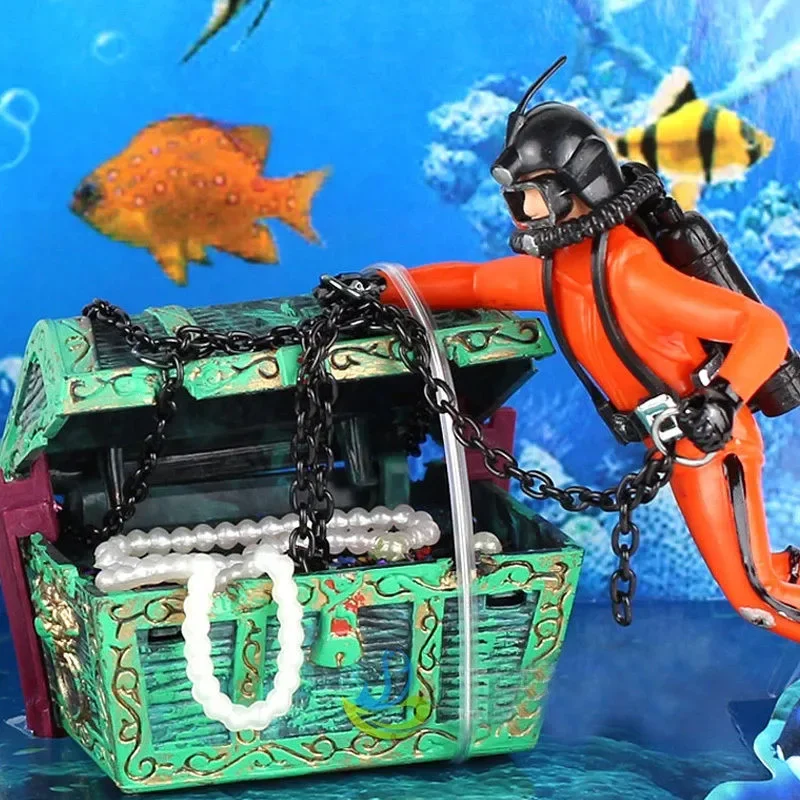 زينة حوض أسماك ، تصميم فريد ،  - مراجعة Aquarium Fish Unique وسعره