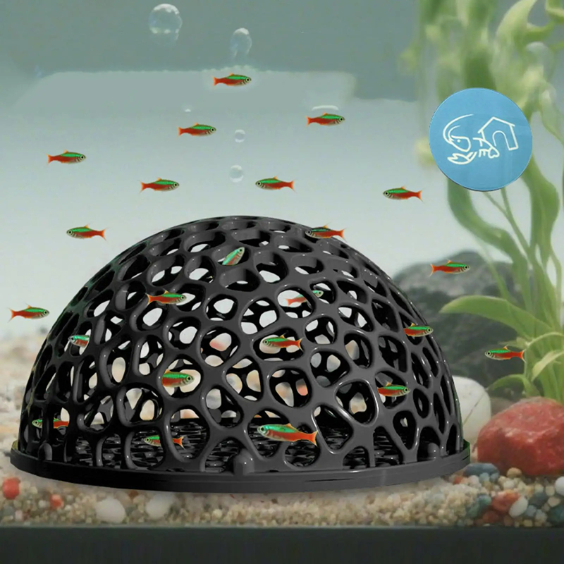 بيت الروبيان للحوض، كهف صغير م - مراجعة Aquarium Fish Hiding Spot وسعره
