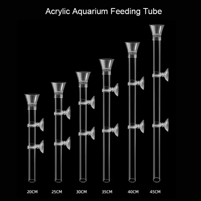 طبق أنبوب تغذية أكريليك لحوض ا - مراجعة Aquarium Fish Holiday Food وسعره