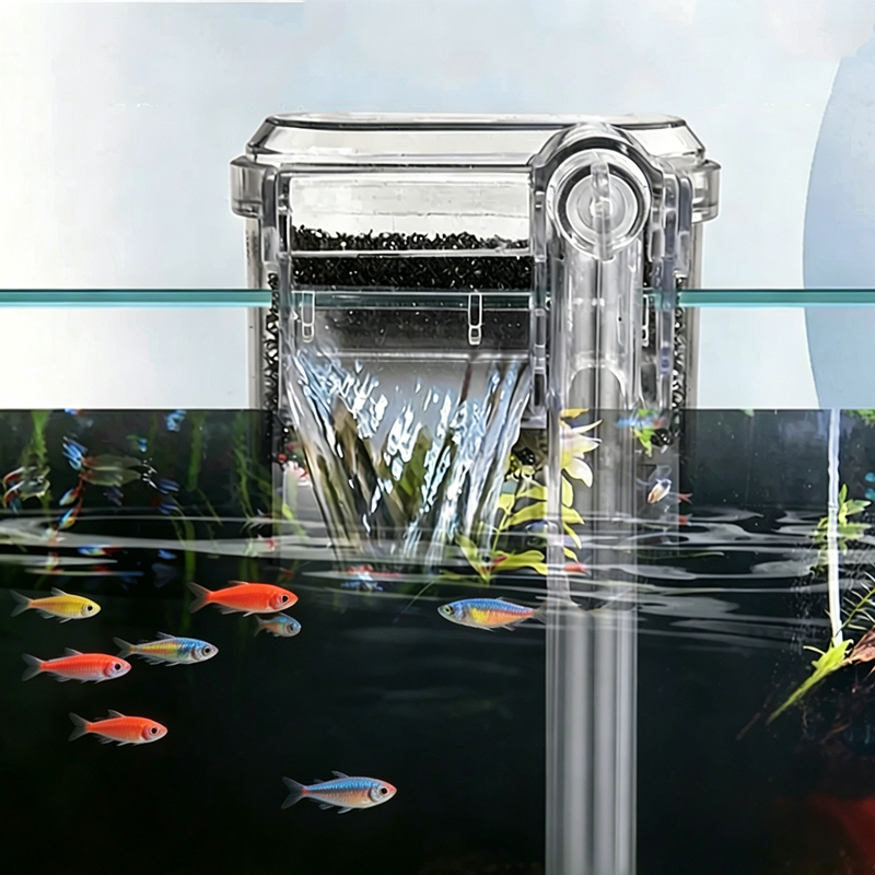 فلتر معلق جديد للأحواض السمكية - مراجعة Aquarium Fish For Beginners وسعره